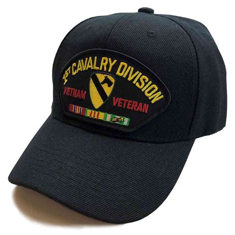 1st Cavalry Division Vietnam Veteran W Ribbon Special Edition Hat