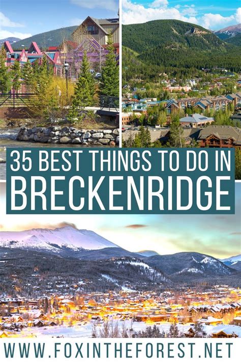 34 Incredibly Awesome Things To Do In Breckenridge Any Time Of Year