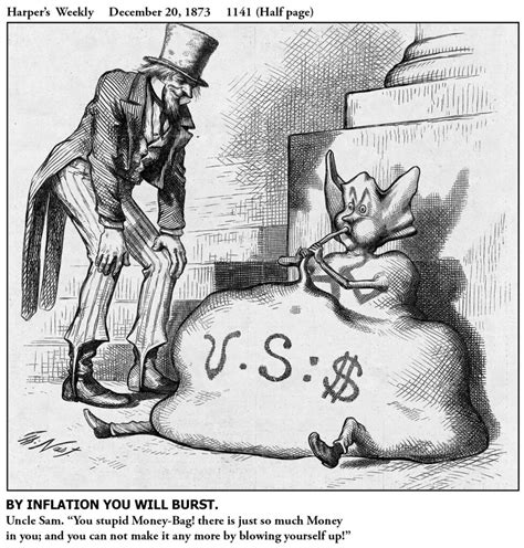 By Inflation You Will Burst Cartoons Thomas Nast