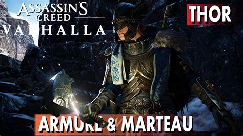Casque De Demi Dieu Assassin Creed - ARMURE COMPLÈTE (CASQUE) & MARTEAU DE THOR - ASSASSIN'S CREED VALHALLA