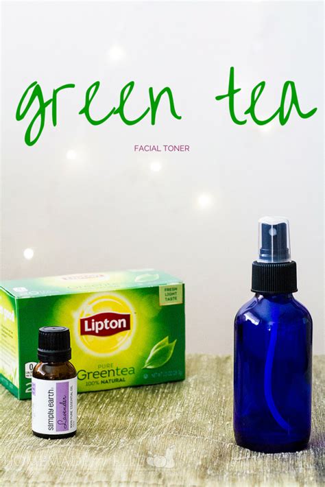 Homemade Green Tea Toner Green Tea Facial Green Tea