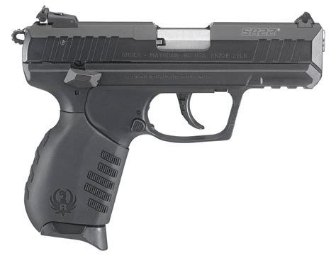 Ruger Sr22 Standard 22 Lr 35 10 Round Black Polymer Slide Pistol