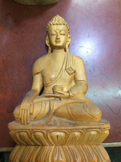 Buy Wooden Buddha Statue Online - iMartNepal