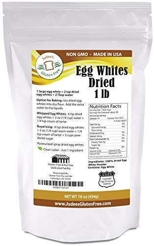 1 Lb 16oz Dried Egg Whites Non Gmo Pasteurized Usa Made 1