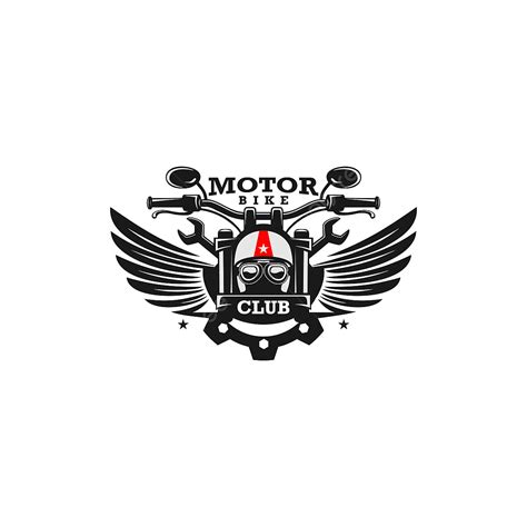 Motor Biking Vector Art Png Motor Bike Custom Logo Design Vector Old
