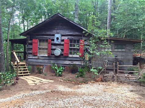 Campgrounds in tallulah falls georgia: Authentic 1872 Log Cabin- Tallulah River Has Parking and ...