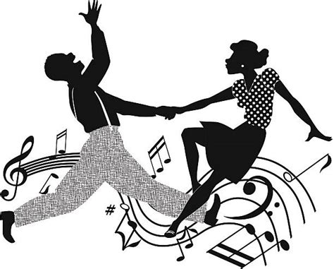 Swing Dancing Clip Art Vector Images And Illustrations Istock