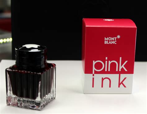 Spring With Montblancs Pink Ink Pen Boutique Blog Thoughts