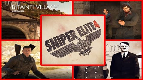 Dlc Sniper Elite 4 Mission 2 Bitanti Village Walkthrough Gameplay With