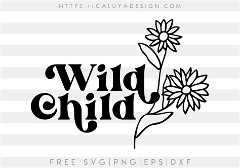 Free Wild Child Svg Caluya Design
