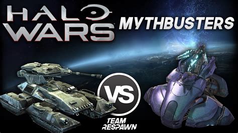 Are Wraiths Better Than Scorpions Halo Wars Mythbusters Youtube