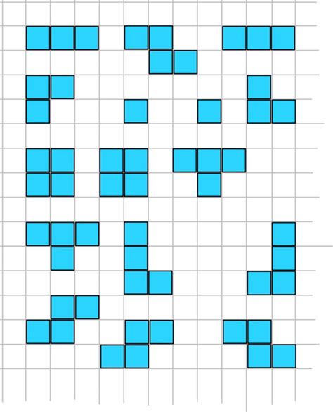 Free Printable Tetris Puzzles For Kids Ages 4 8