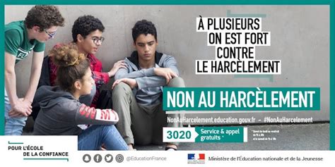 À Plusieurs On Est Fort Contre Le Harcèlement E Enfance