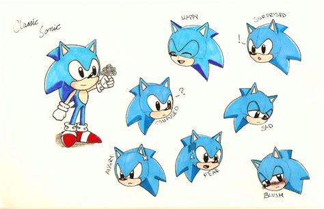 Classic Sonic Expressions By Suzyhadow On Deviantart