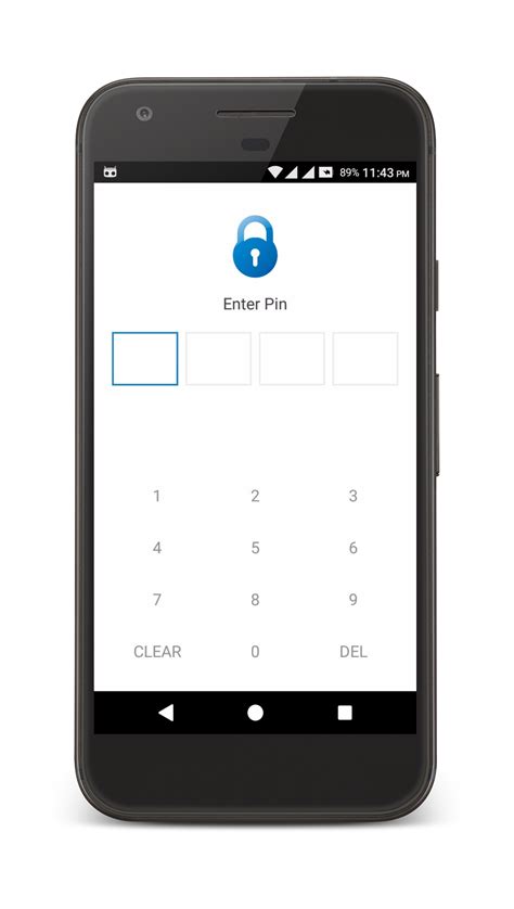 Application class is a base class of android app containing components like activities and services. The Android Arsenal - Password Inputs - AppLocker