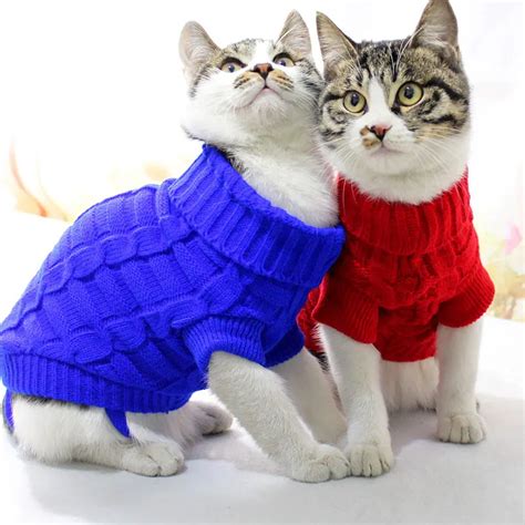 Lovely Small Dog Clothes Cute Pet Cat Knitwear Dog Sweaters Puppy Warm