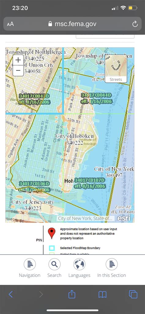 Hoboken Flood Zone Map Rhoboken