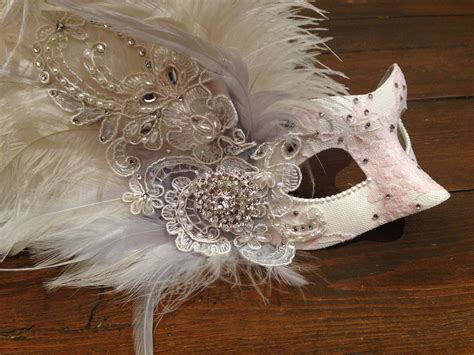 Pink Lace And Crystal Venetian Bridal Mask 005 Masque Boutique Masquerade Masks