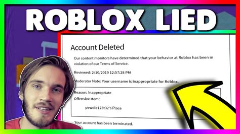 The Real Reason Pewdiepie Got Banned From Roblox Youtube