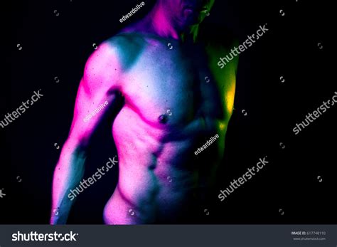 Sexy Male Nude Slim Athletic Man Foto Stok 617748110 Shutterstock