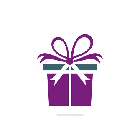T Box Vector Logo Design Illustration Of T Box Present Greeting