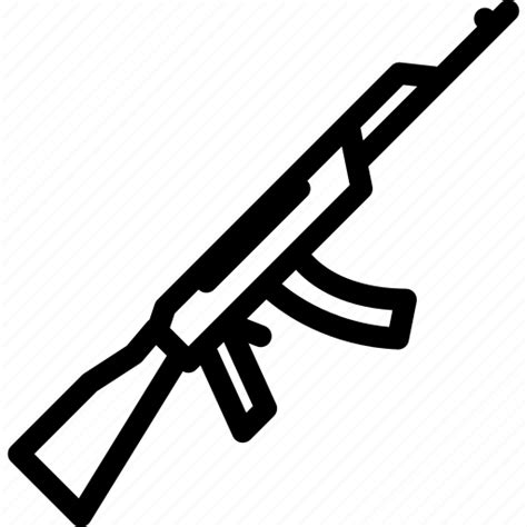 Assault Conflict Military Rifle Soldier War Weapon Icon