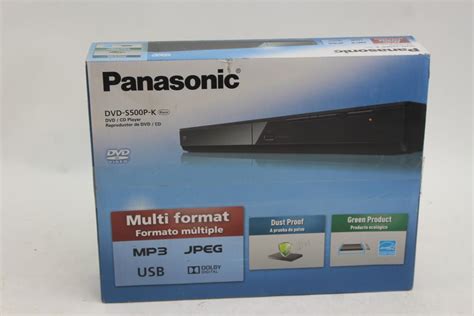 Panasonic Dvd S500p K Dvd Player Property Room