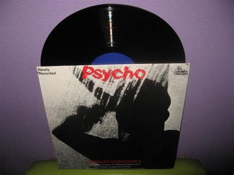 Rare Vinyl Record Psycho Soundtrack Lp 1960 Horror Classic