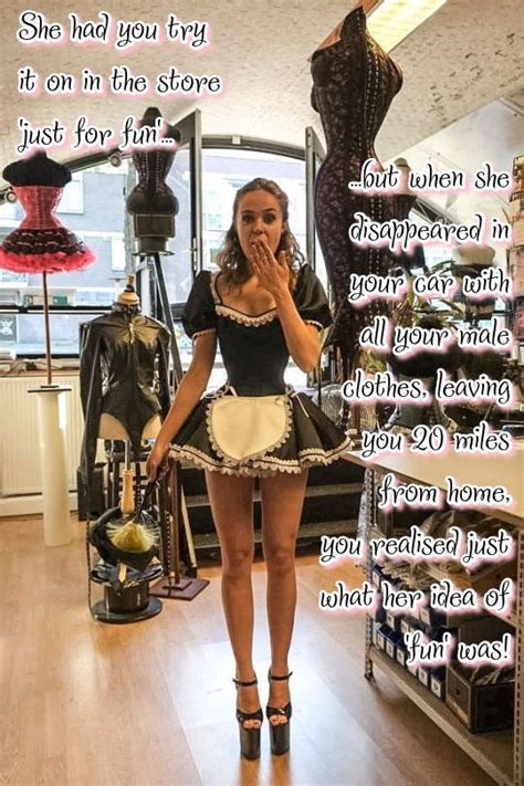 Sissy Tricked Into French Maid Uniform Sissy Maid Dresses Sissy Dress French Maid Uniform