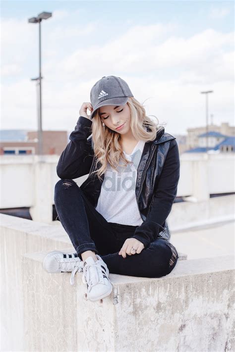 Edgy Street Style With Adidas Athleisure Athleisure Outfit Edgy Outfit Adidas Apparel