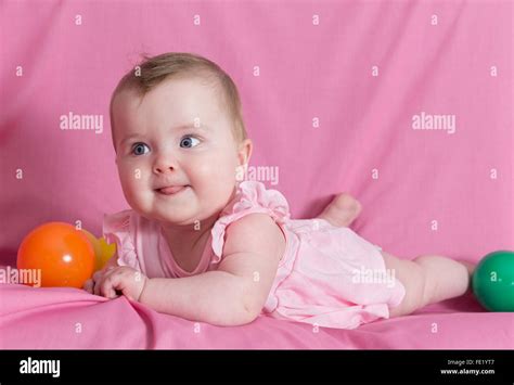 Happy Baby At Hi Res Stock Photography And Images Alamy