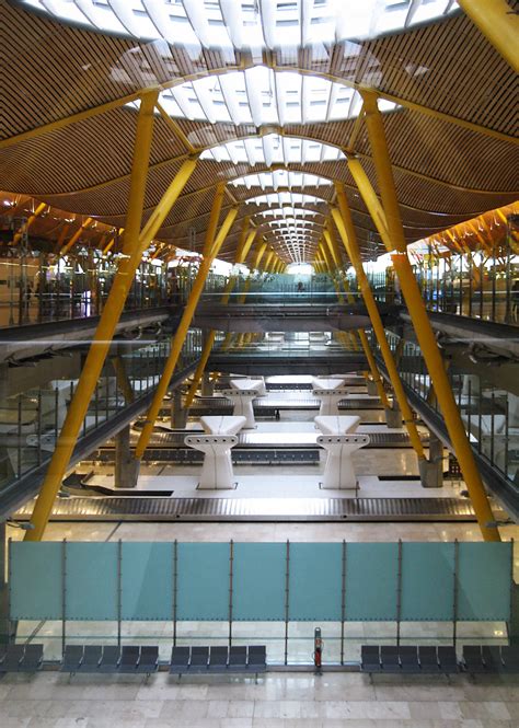 Richard Rogers Terminal 4 Barajas Airport Madrid Madrid Barajas