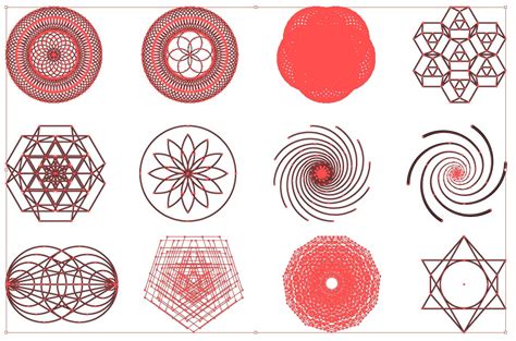 Sacred Geometry Vector Pack For Adobe Illustrator