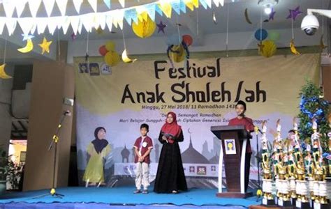 Festival Anak Sholeh Ajang Menumbuhkan Nilai Keislaman Universitas