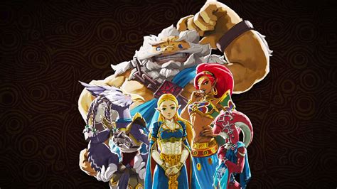 The Legend Of Zelda Breath Of The Wild The Champions