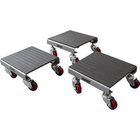 Roughneck 3 Pack Utility Dolly Set — 1 500lb Capacity Steel Northern Tool