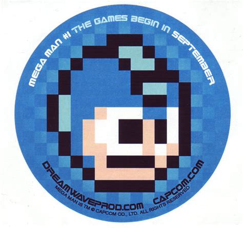 Mega Man Sticker By Mattmoylan On Deviantart
