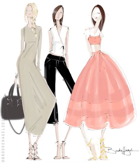 Stylus Sketching With Samsung And Macys Fashion Fashion Illustration