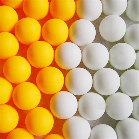 50 Piecesa Bag Table Tennis Balls Pingpong Balls Orange White For