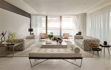 Sunrise Miami Beach Modern Luxury Interior Living