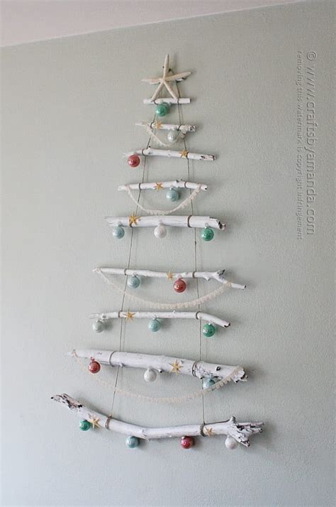 Coastal Branch Tree For Christmas Crafts By Amanda