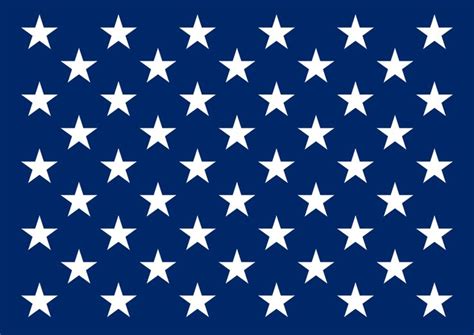 The Former Naval Jack A Blue Field With 50 White Stars Continues To