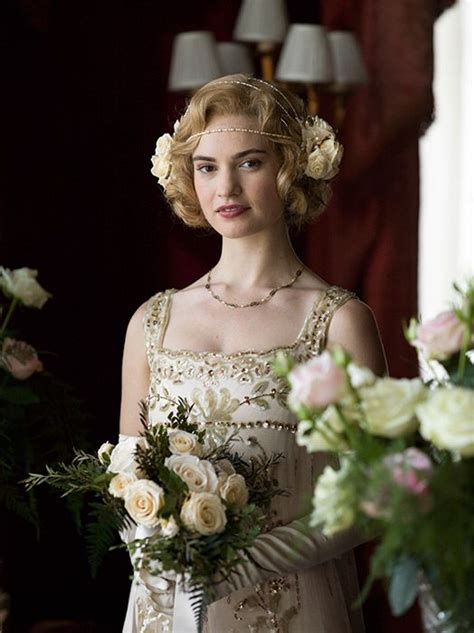 Downton Abbey Lady Rose S Wedding Dress Revealed In Finale Photo