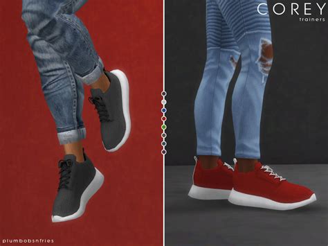 Corey Trainers By Plumbobs N Fries At Tsr Sims 4 Updates
