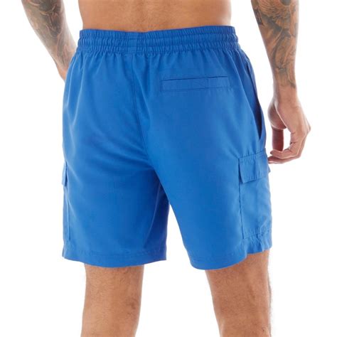 Buy Fluid Mens Cargo Swim Shorts Cobalt