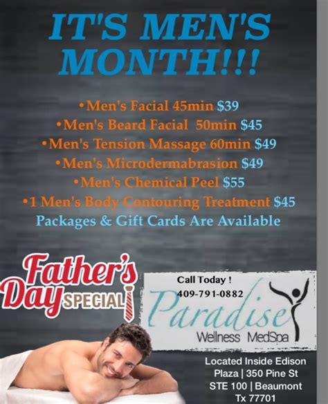 Fathers Day Ts Beaumont Tx Paradise Wellness Medical Spa Will