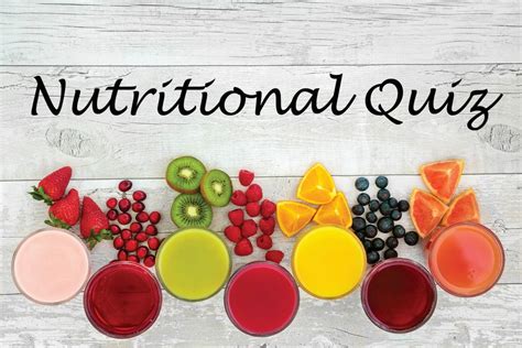Take the nutritional quiz - Alive+Fit
