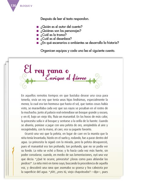 Fue escrito para los estudiantes de primaria de cuarto, quinto y. Pagina 54 Libro De Texto Español Cuarto Grado : Español ...