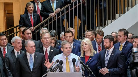 House Republicans Storm Closed Impeachment Hearing In Protest Axios
