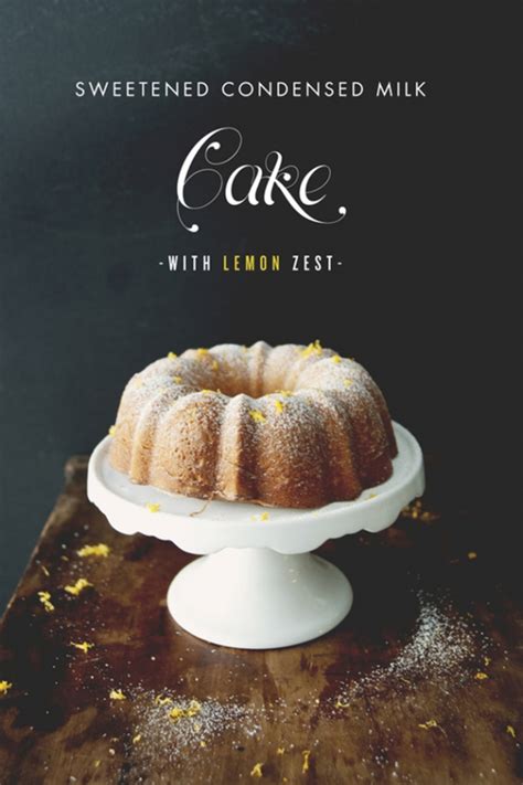 Evaporated milk was first thought of in 1852 by gail borden on a transatlantic trip. SWEETENED CONDENSED MILK CAKE WITH LEMON ZEST - The Kitchy Kitchen in 2020 | Condensed milk cake ...